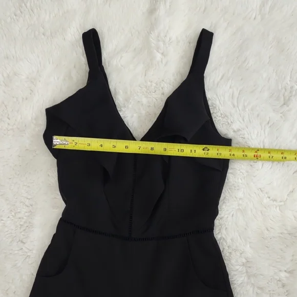 Adelyn Rae Black Sleeveless Jumpsuit, Size XS. - Picture 11 of 17